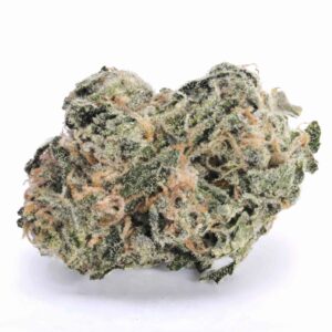 Buy Alaskan Ice Strain AAA cannabis online in Canada from BakeHouse with frosty buds and premium quality flower