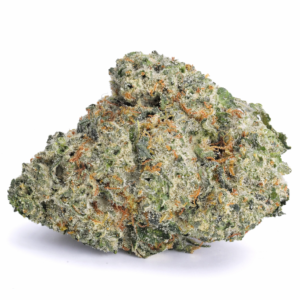 Green Crack strain 2A+ premium cannabis flower Canada dense frosty buds high THC