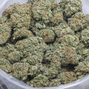 Memory Loss BBAAA cannabis flower in bulk container