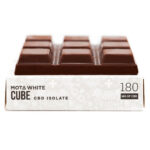 Mota White CBD Milk Chocolate Cube