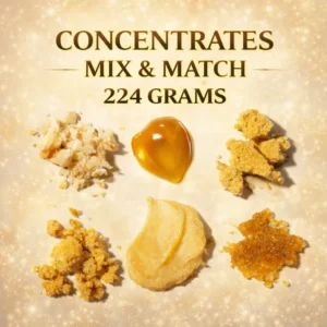 (8 x 28 Grams) Half Pound – Concentrates Mix & Match