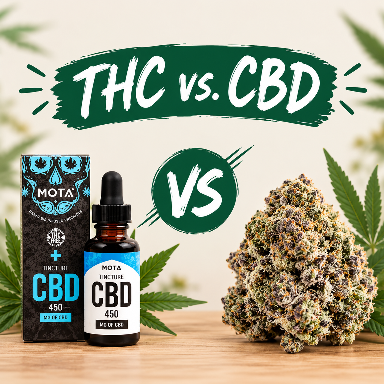 THC VS. CBD